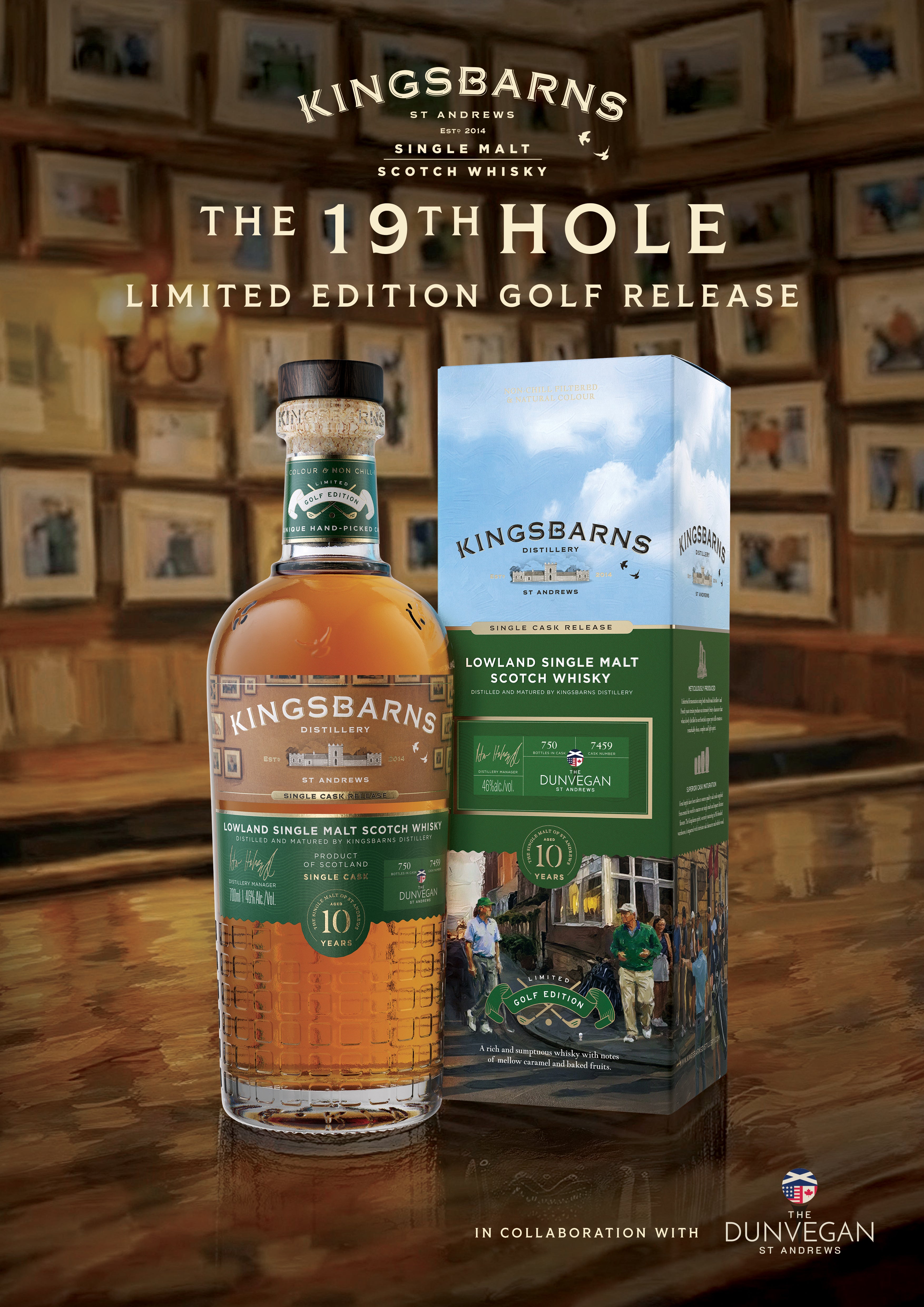 The 19th Hole' 2026 Golf Release – Kingsbarns Distillery