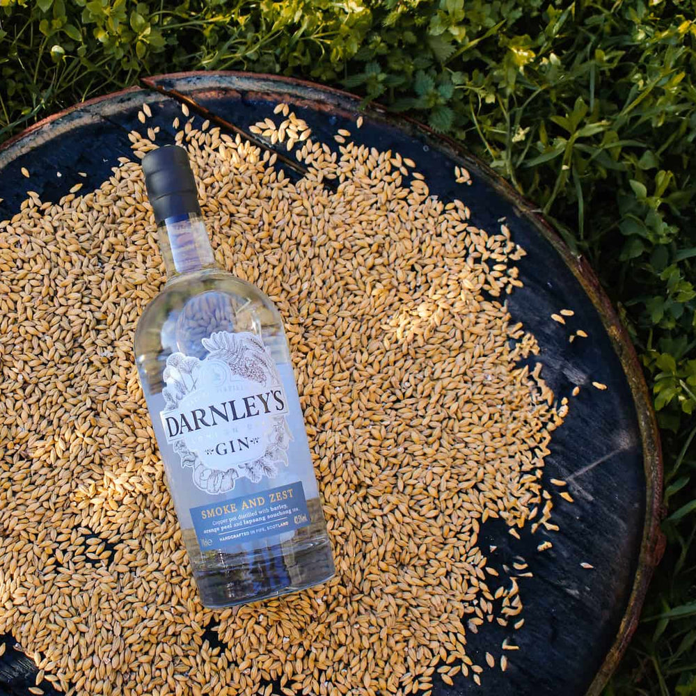 Smokin' Collaboration: Reintroducing the Fiery Flavours of Smoke and Zest Gin Distilled with Smoked Kingsbarns Barley